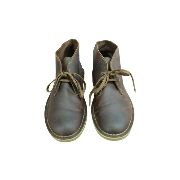 Clarks Originals Brown Leather Beeswax Desert Chukka Ankle Boots Size 8.5 M main image 7